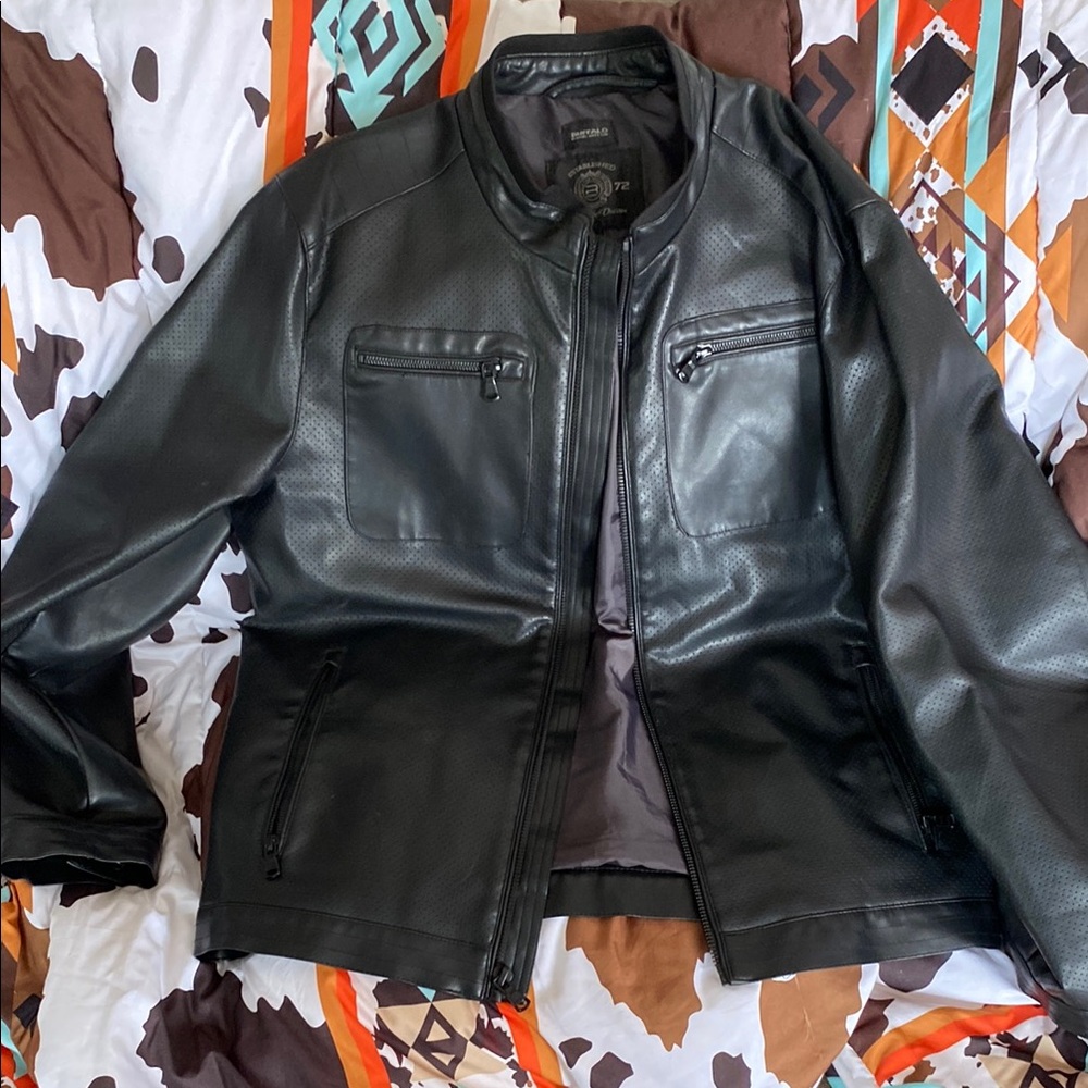 Buffalo David Bitton Black Lightweight Shirt Jacket